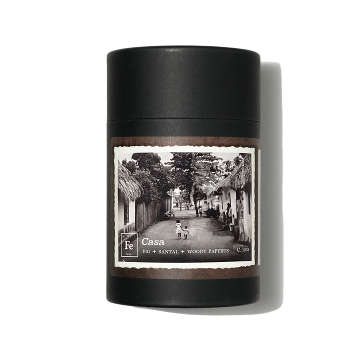 CASA 10 oz Candle - Fig + Santal + Woody Papyrus