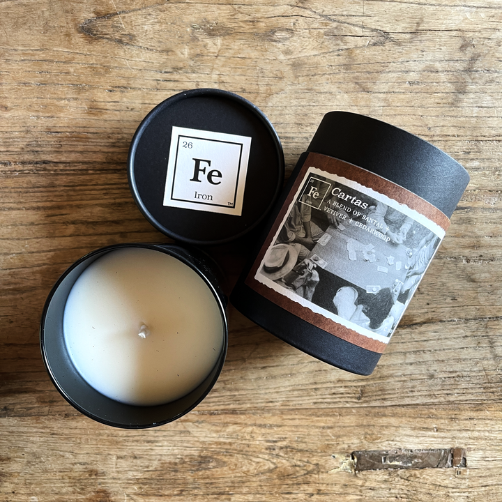 Iron-Cartas-Santal-Sandalwood-Vetiver-Cedarwood-Candle