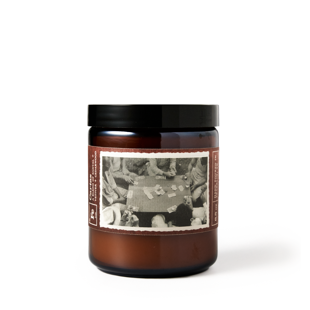 CARTAS 6.5 oz Candle - Santal Sandalwood+Vetiver+Cedarwood