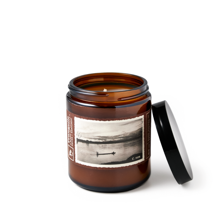 TRANQUILO 6.5 oz Candle - Vanilla + Smoke + Bergamot