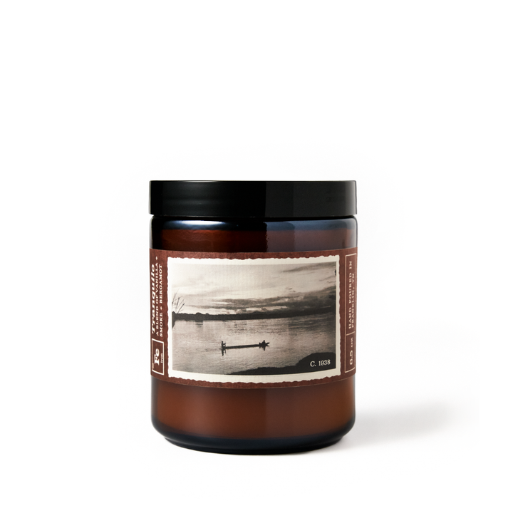 TRANQUILO 6.5 oz Candle - Vanilla + Smoke + Bergamot