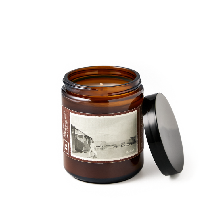 VARON 6.5 oz Candle - Oud Wood + Papyrus + Smoke