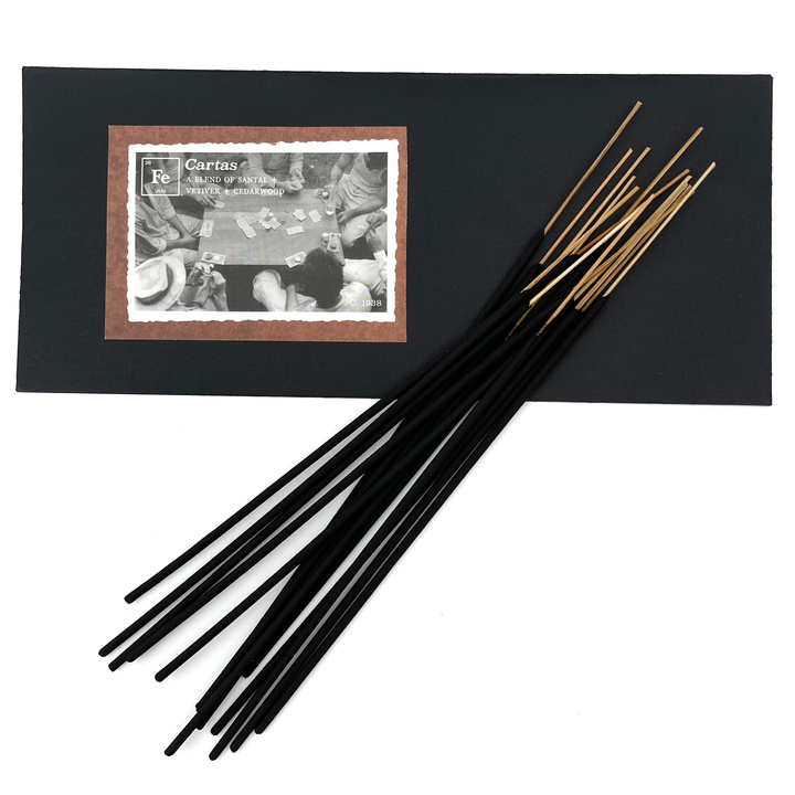 CARTAS INCENSE Santal Sandalwood + Vetiver + Cedar wood